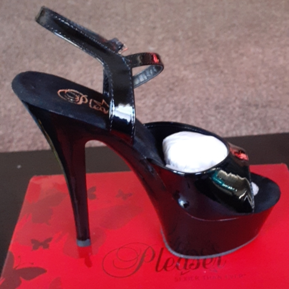 5 inch pleaser heels.